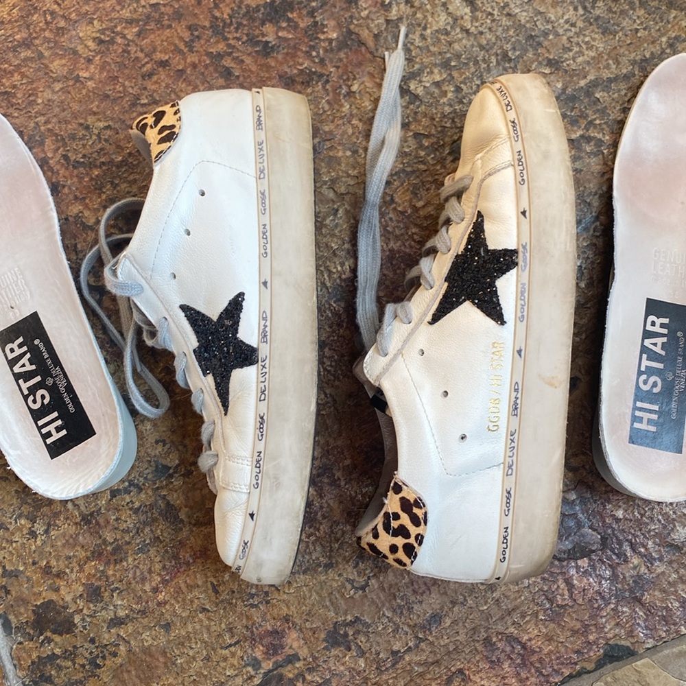 Golden Goose Hi Star size 38